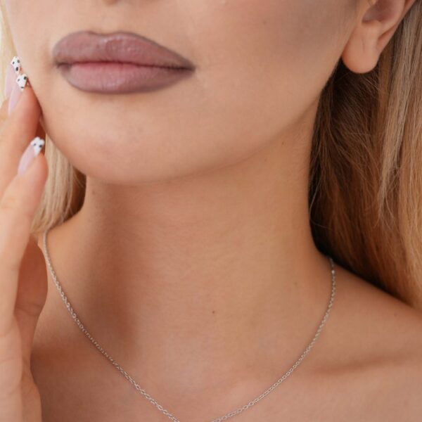 Soléa Diamond Halo Necklace