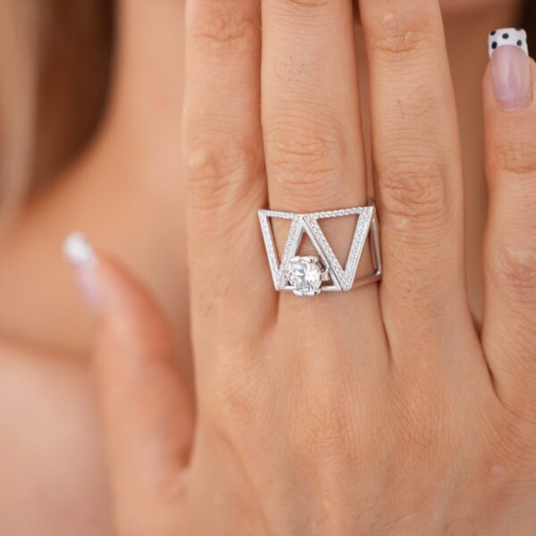 Aurelia Architecture Diamond Ring