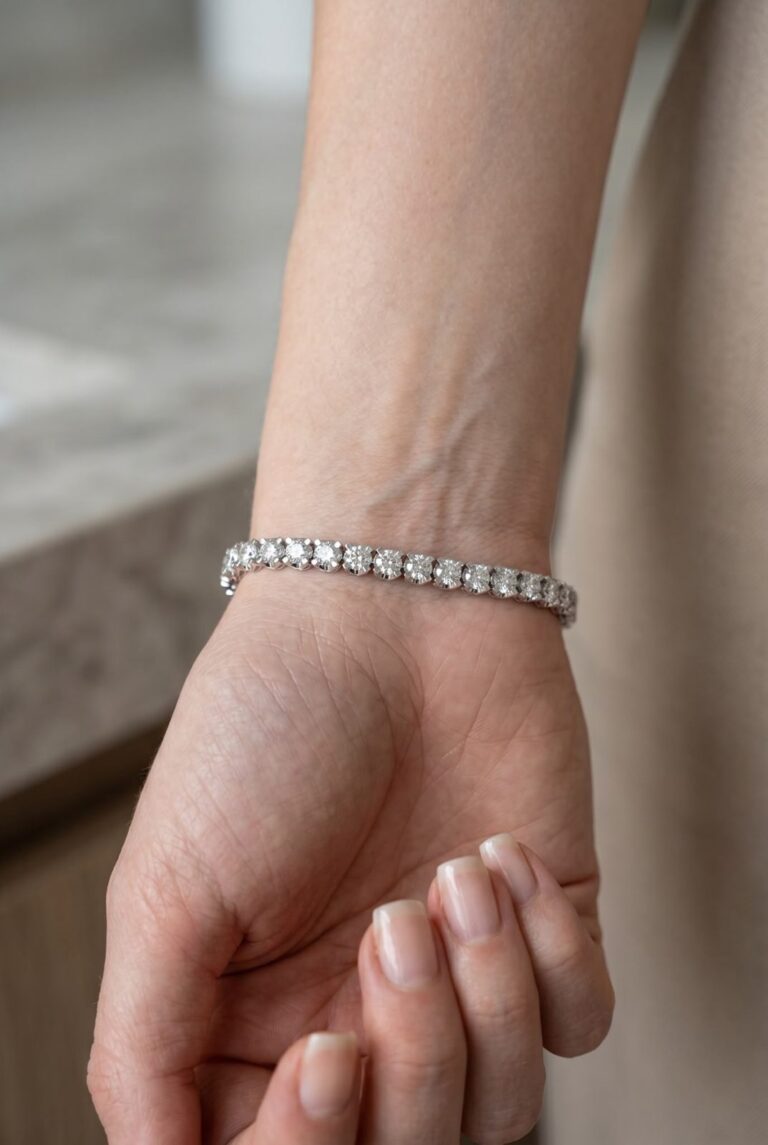 Celeste Tennis Bracelet